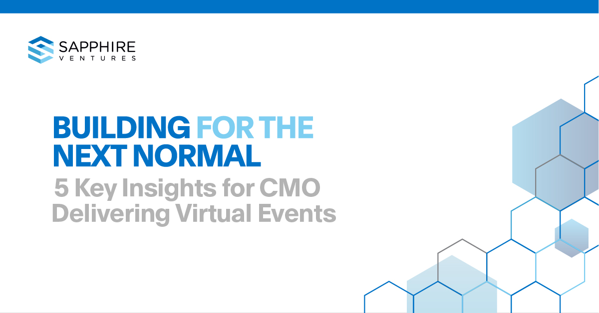 Building the Next Normal: 5 Key Insights for CMOs Delivering Virtual Events from Someone Who Knows