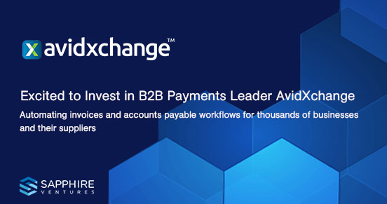 The Rise of Digital B2B Payments and Why We’re Excited about AvidXchange