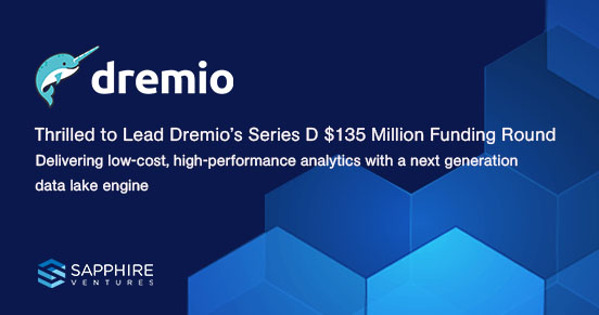 Democratizing Data Insights with a Next-Generation Data Lake Engine: Why Sapphire Ventures is Excited to Partner with Dremio