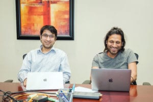 Left to right: Co-founders CEO Varun Talwar and Jeyappragash “JJ” Jeyakeerthi