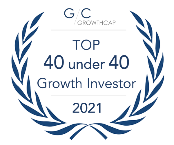 GrowthCap 40 under 40 logo