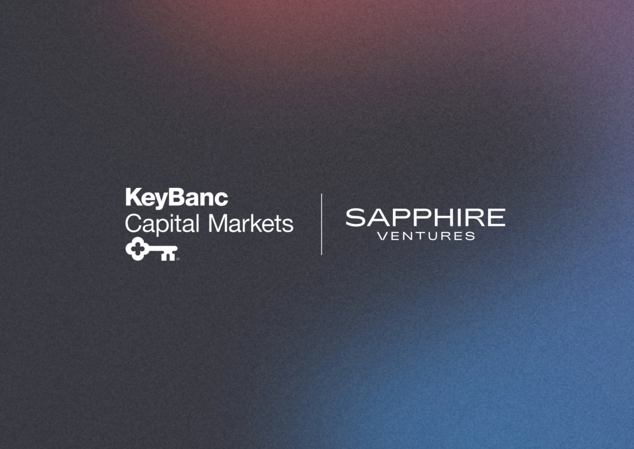 KeyBanc and Sapphire Ventures logos