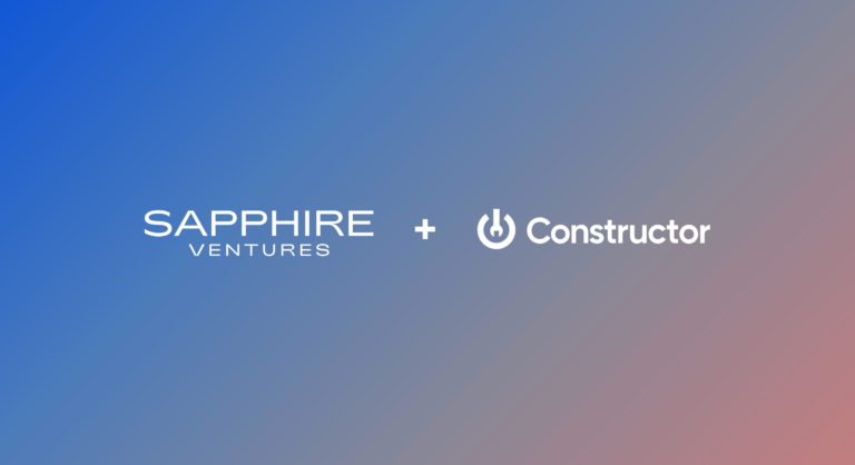 Sapphire Ventures and Constructor