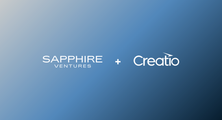 Sapphire Ventures and Creatio Logo -- featured image