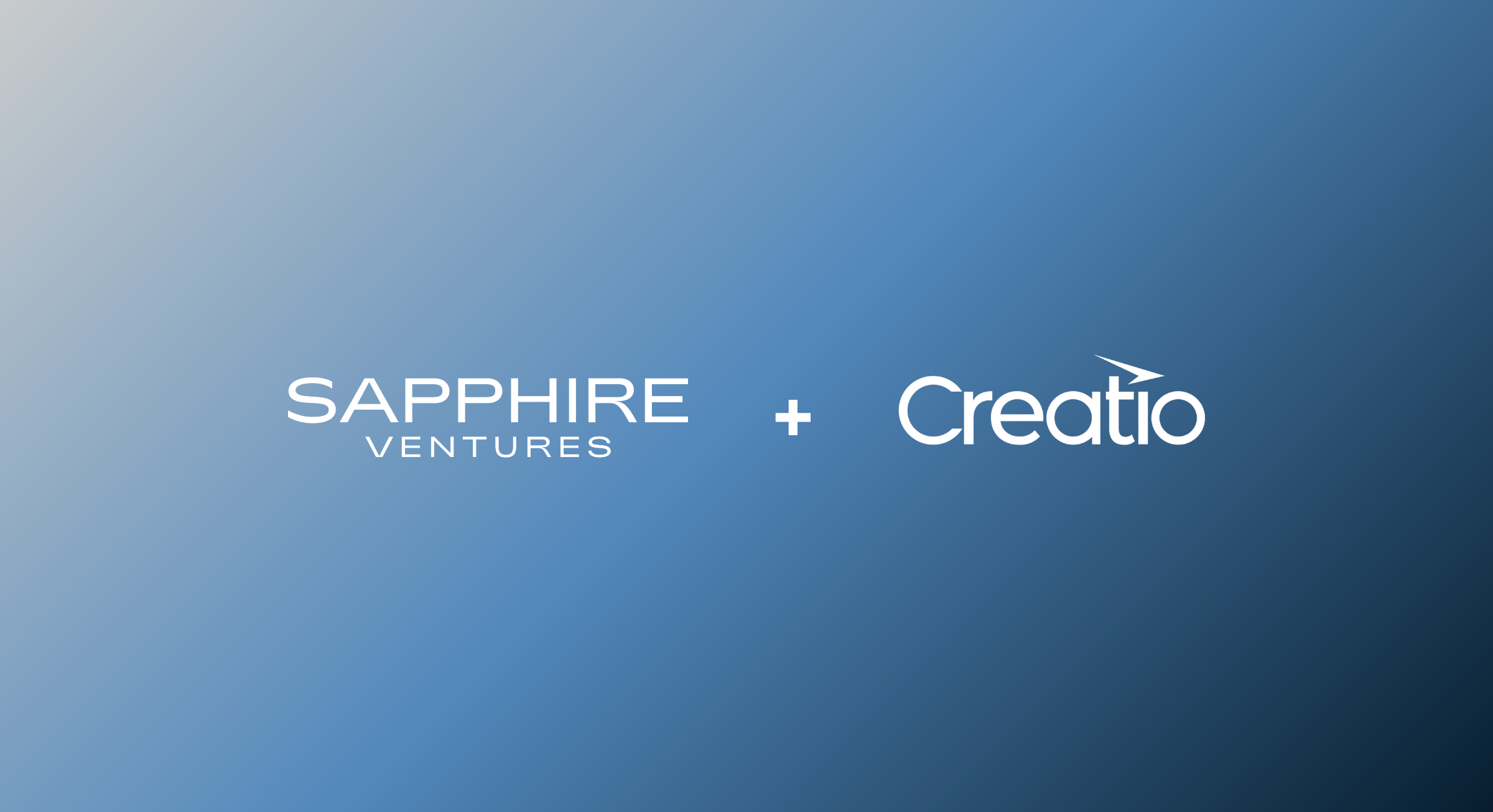 Sapphire Ventures and Creatio Logo -- featured image