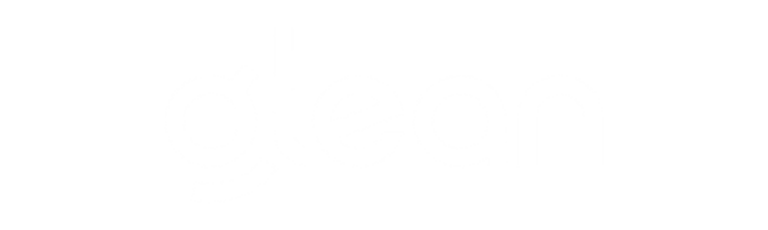 Glean_white logo