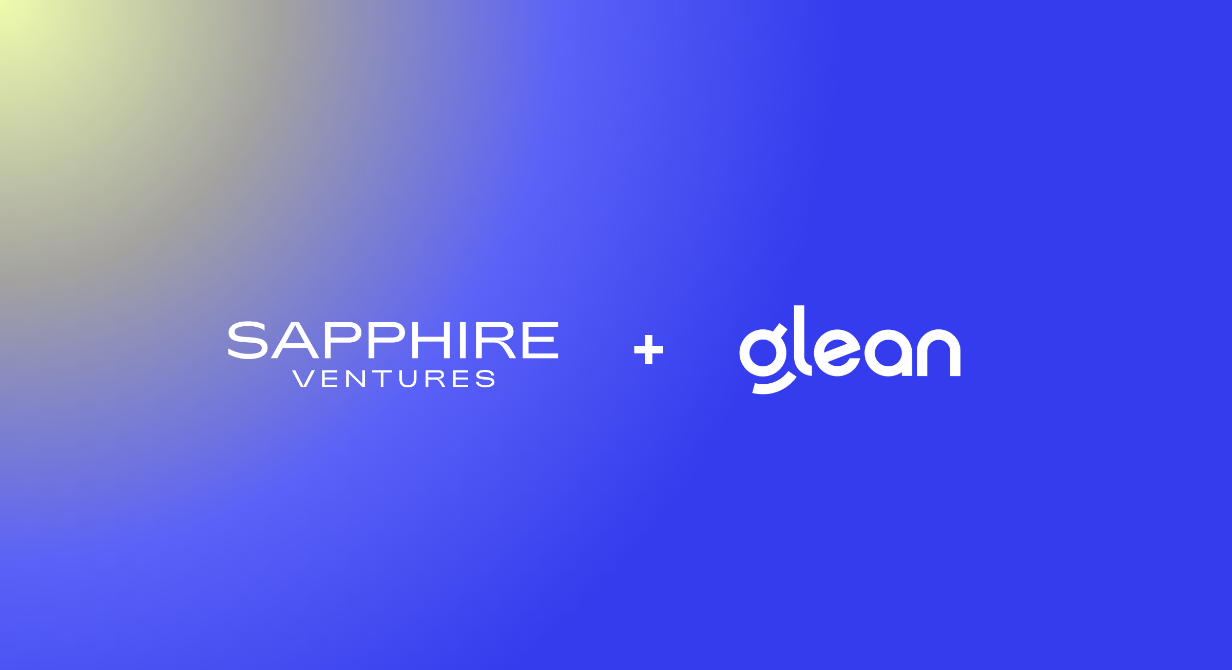 Sapphire Ventures + Glean