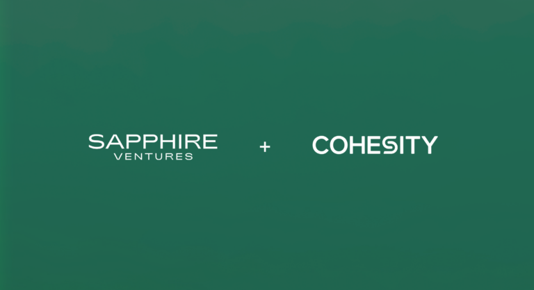 Sapphire Ventures + Cohesity