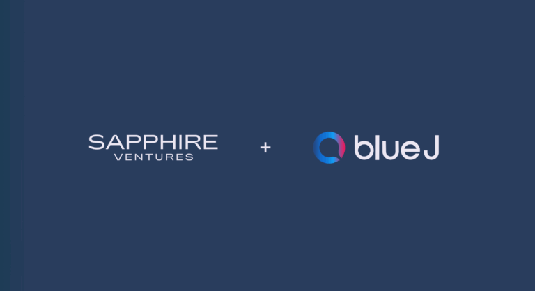 Sapphire Ventures + Blue J