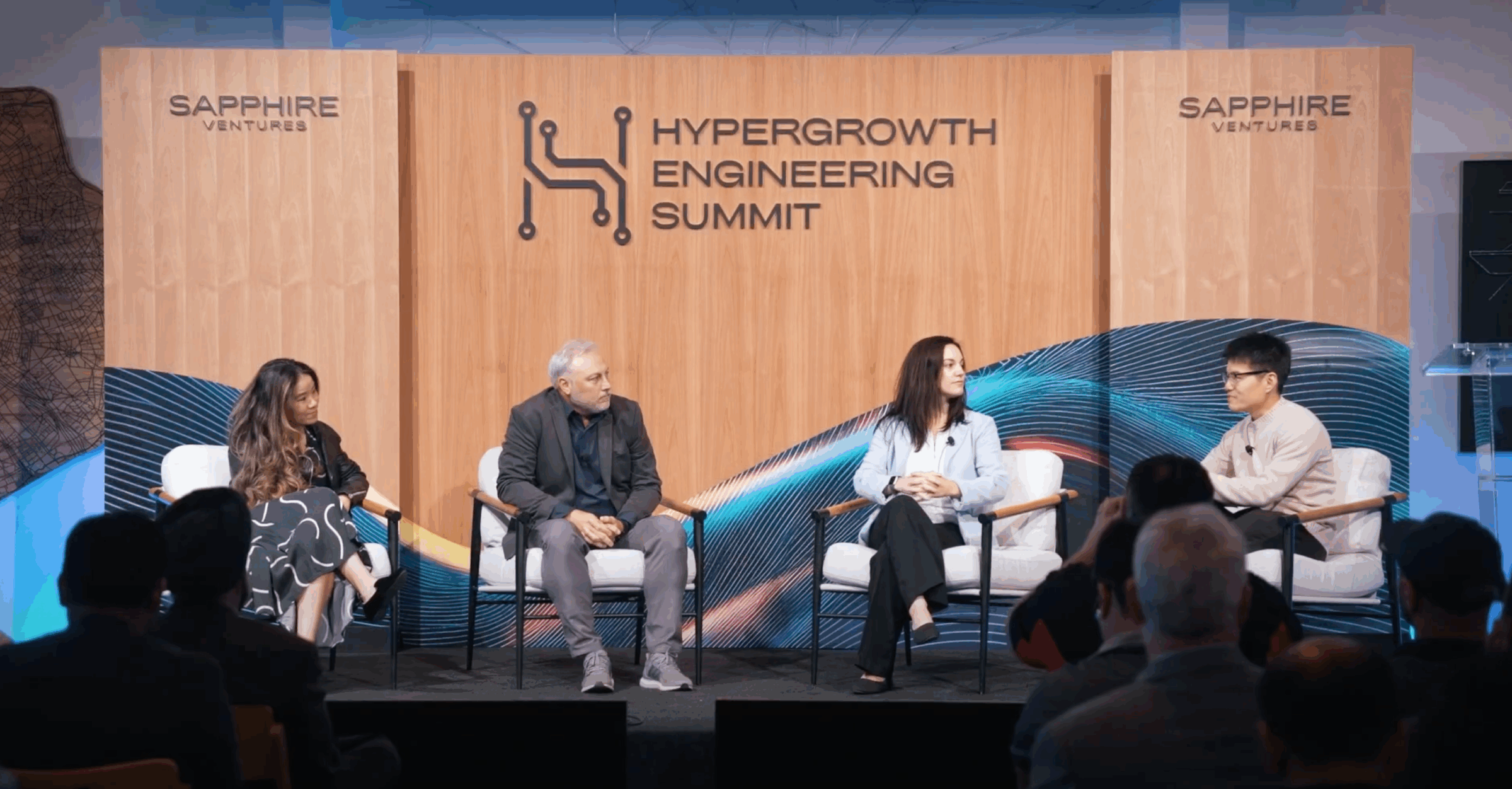 Panelists: Brad Jones, CISO @ Snowflake; Susan Chiang, CISO @ Headway; Kayla Williams, CISO @ Cyera Moderator: Casber Wang, Growth Partner @ Sapphire Ventures